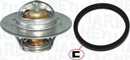 Magneti Marelli 352317101430 - Термостат охлаждающей жидкости / корпус autospares.lv