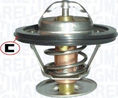 Magneti Marelli 352317101180 - Термостат охлаждающей жидкости / корпус autospares.lv