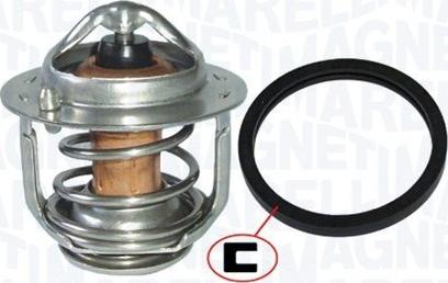 Magneti Marelli 352317101210 - Термостат охлаждающей жидкости / корпус autospares.lv