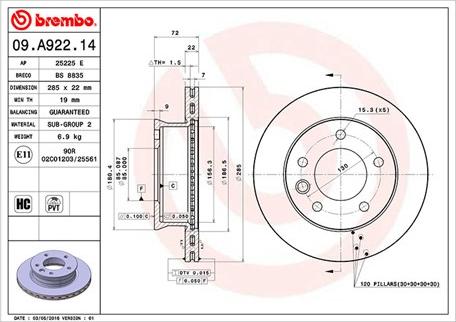 Magneti Marelli 360406099500 - Тормозной диск autospares.lv