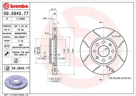 Magneti Marelli 360406099605 - Тормозной диск autospares.lv