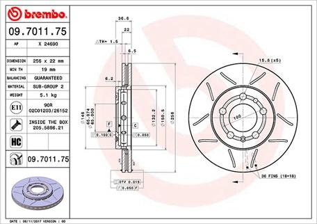 Magneti Marelli 360406049405 - Тормозной диск autospares.lv