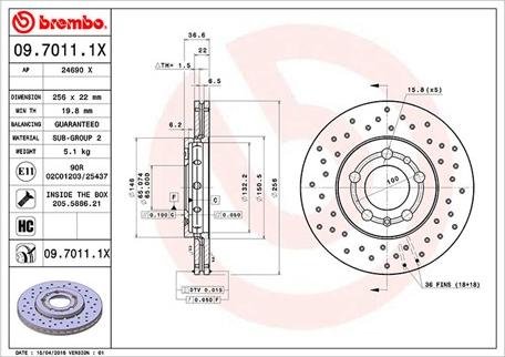 Magneti Marelli 360406049402 - Тормозной диск autospares.lv