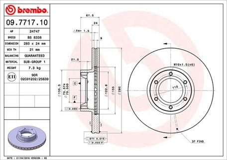 Magneti Marelli 360406044200 - Тормозной диск autospares.lv