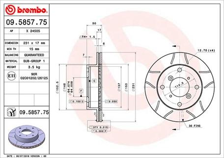 Magneti Marelli 360406046005 - Тормозной диск autospares.lv