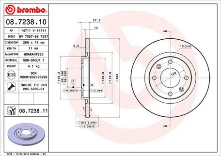 Magneti Marelli 360406040900 - Тормозной диск autospares.lv