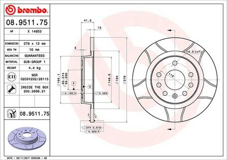 Magneti Marelli 360406040005 - Тормозной диск autospares.lv