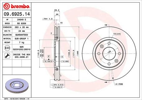 Magneti Marelli 360406040700 - Тормозной диск autospares.lv