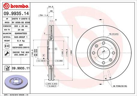 Magneti Marelli 360406041700 - Тормозной диск autospares.lv