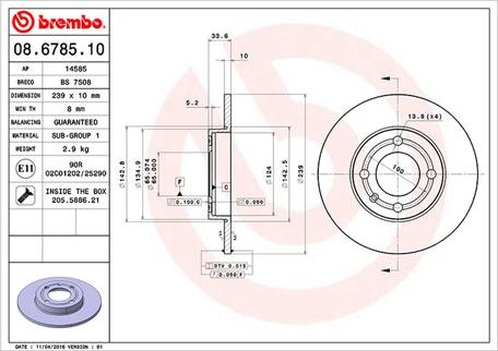 Magneti Marelli 360406048800 - Тормозной диск autospares.lv