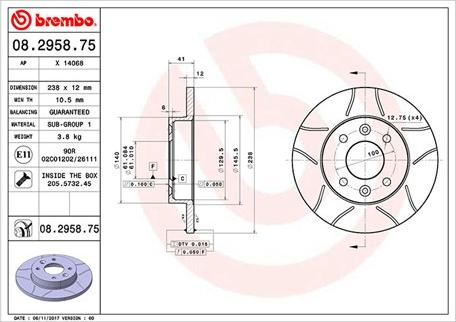 Magneti Marelli 360406042105 - Тормозной диск autospares.lv