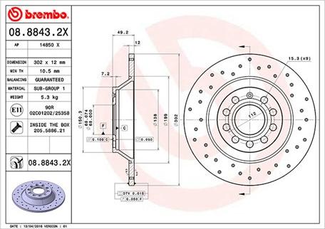 Magneti Marelli 360406054602 - Тормозной диск autospares.lv