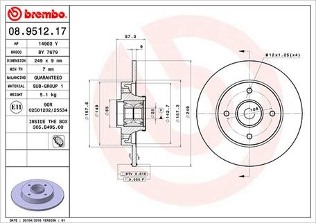 Magneti Marelli 360406056500 - Тормозной диск autospares.lv