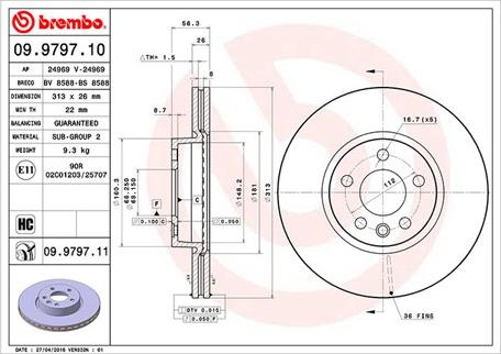 Magneti Marelli 360406050900 - Тормозной диск autospares.lv