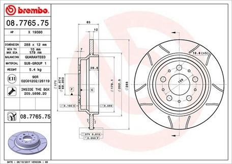 Magneti Marelli 360406051905 - Тормозной диск autospares.lv