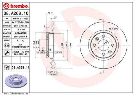 Magneti Marelli 360406061300 - Тормозной диск autospares.lv