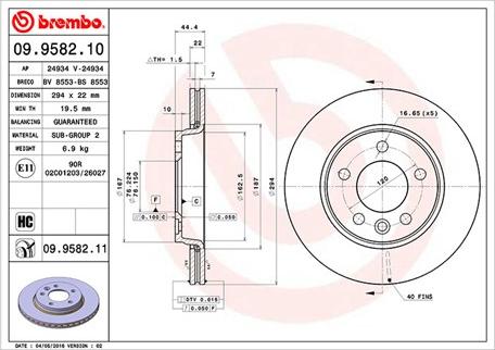 Magneti Marelli 360406009500 - Тормозной диск autospares.lv