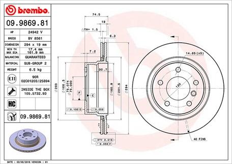 Magneti Marelli 360406004401 - Тормозной диск autospares.lv