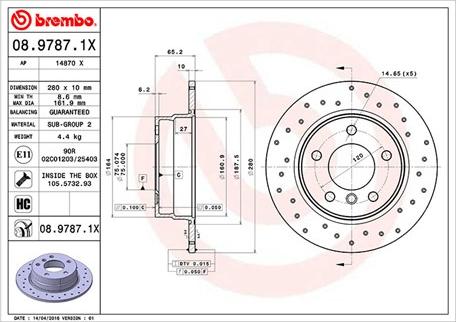 Magneti Marelli 360406004802 - Тормозной диск autospares.lv