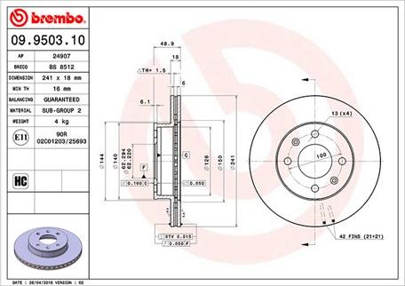 Magneti Marelli 360406005500 - Тормозной диск autospares.lv