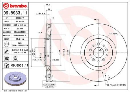 Magneti Marelli 360406000701 - Тормозной диск autospares.lv