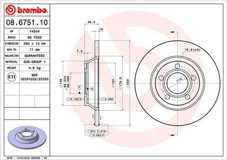 Magneti Marelli 360406001500 - Тормозной диск autospares.lv