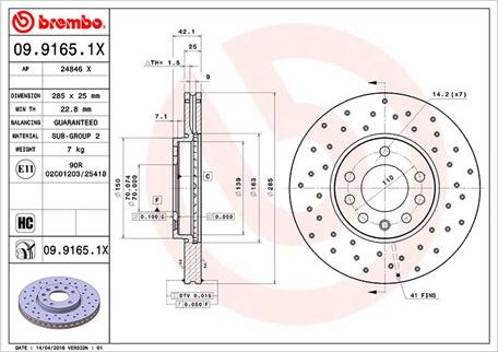 Magneti Marelli 360406008302 - Тормозной диск autospares.lv