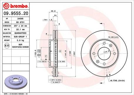 Magneti Marelli 360406019700 - Тормозной диск autospares.lv