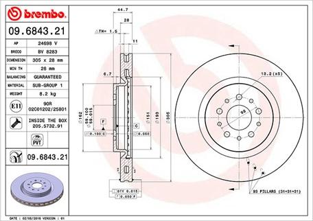 Magneti Marelli 360406010801 - Тормозной диск autospares.lv