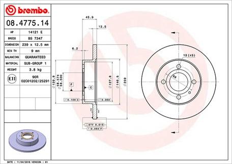 Magneti Marelli 360406010200 - Тормозной диск autospares.lv