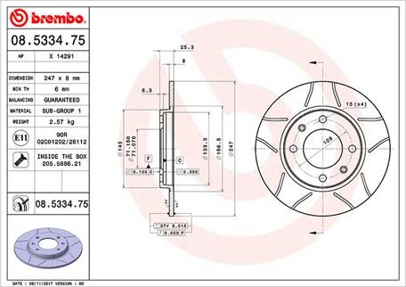 Magneti Marelli 360406018305 - Тормозной диск autospares.lv