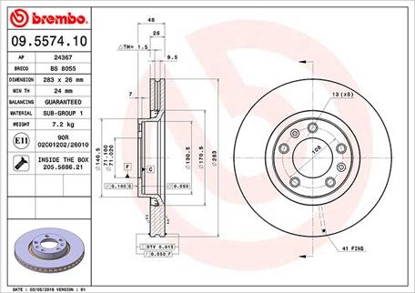 Magneti Marelli 360406018200 - Тормозной диск autospares.lv