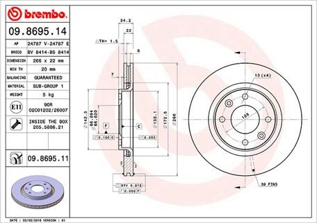 Magneti Marelli 360406018700 - Тормозной диск autospares.lv