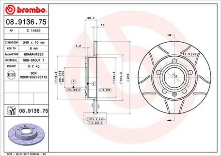 Magneti Marelli 360406012205 - Тормозной диск autospares.lv