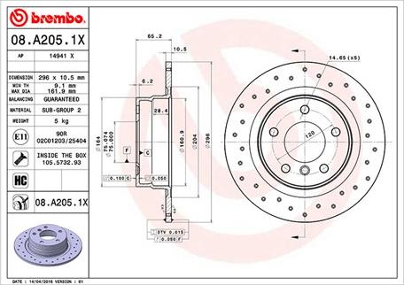 Magneti Marelli 360406089302 - Тормозной диск autospares.lv