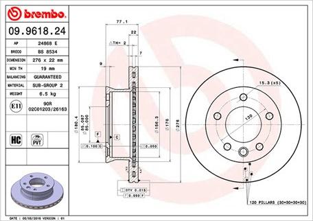 Magneti Marelli 360406085700 - Тормозной диск autospares.lv