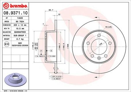 Magneti Marelli 360406039600 - Тормозной диск autospares.lv