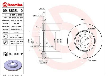 Magneti Marelli 360406039300 - Тормозной диск autospares.lv