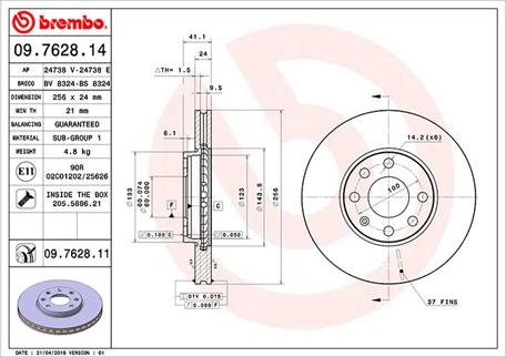 Magneti Marelli 360406038700 - Тормозной диск autospares.lv