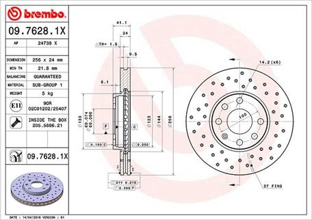 Magneti Marelli 360406038702 - Тормозной диск autospares.lv