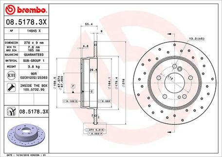 Magneti Marelli 360406032102 - Тормозной диск autospares.lv