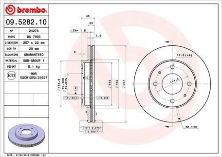 Magneti Marelli 360406026600 - Тормозной диск autospares.lv