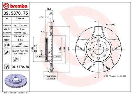 Magneti Marelli 360406021905 - Тормозной диск autospares.lv