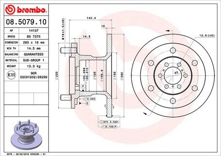 Magneti Marelli 360406021500 - Тормозной диск autospares.lv