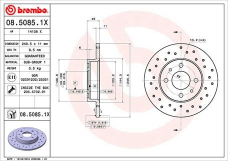 Magneti Marelli 360406021602 - Тормозной диск autospares.lv