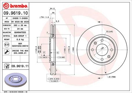 Magneti Marelli 360406073800 - Тормозной диск autospares.lv