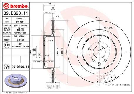 Magneti Marelli 360406169801 - Тормозной диск autospares.lv