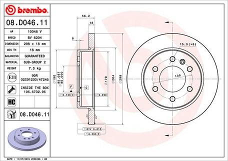 Magneti Marelli 360406165401 - Тормозной диск autospares.lv