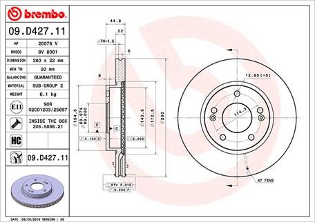 Magneti Marelli 360406165001 - Тормозной диск autospares.lv