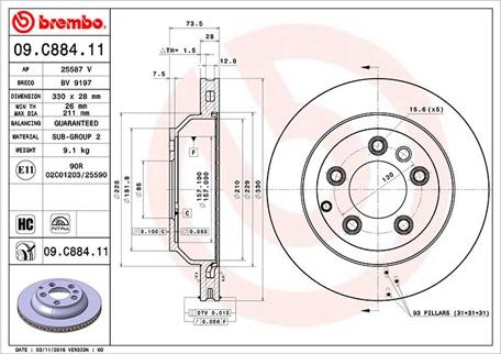 Magneti Marelli 360406161301 - Тормозной диск autospares.lv